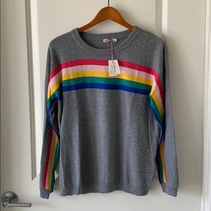 NWT Cath Kidston Rainbow Sweater